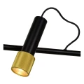 Lampa wisząca DUELE Czarny LED 4x5,3W 3000K Lucide 20420/20/30 | 5411212202079 noxbox lampynox www.lampynox.pl