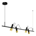 Lampa wisząca DUELE Czarny LED 4x5,3W 3000K Lucide 20420/20/30 | 5411212202079 noxbox lampynox www.lampynox.pl