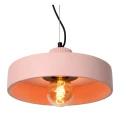 Lampa wisząca OPHELIA Różowy śr.35cm. E27 Lucide 20419/35/66 | 5411212202055 noxbox lampynox www.lampynox.pl