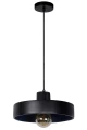 Lampa wisząca OPHELIA Czarny śr.35cm. E27 Lucide 20419/35/30 | 5411212202031 noxbox lampynox www.lampynox.pl
