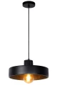 Lampa wisząca OPHELIA Czarny śr.35cm. E27 Lucide 20419/35/30 | 5411212202031 noxbox lampynox www.lampynox.pl