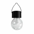 Lampka szklana czarna ogrodowa solarna KULA LED GLS232P1BKRGBD POLUX 304698  5901508304698 lampynox noxbox www.lampynox.pl 1.jpg