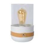 CENTUR Biała Lampka stołowa LUCIDE 06519/01/31