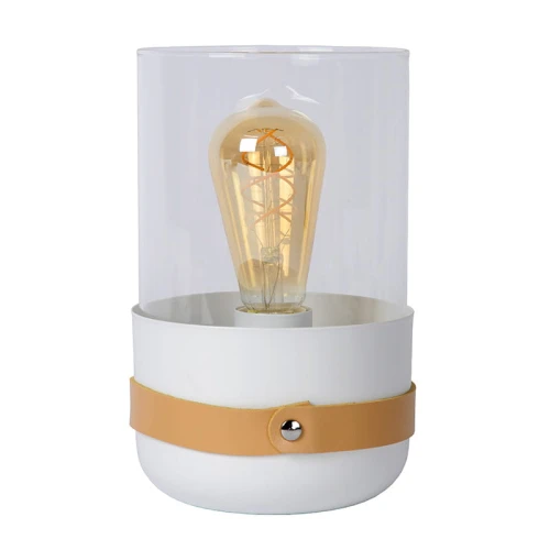Lampka stołowa CENTUR Biała LUCIDE 065190131  5411212061324 lampynox noxbox www.lampynox.pl 1.jpg
