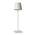 JUSTIN LED RGB 2,2W Biała Zewnętrzna lampka stołowa LUCIDE 27888/02/31