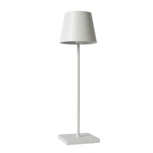 JUSTIN LED RGB 2,2W Biała Zewnętrzna lampka stołowa LUCIDE 27888/02/31