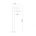 Słupek ogrodowy wys. 65cm NANDO-LED LUCIDE 278866530  5411212271587 lampynox noxbox www.lampynox.pl 9.jpg