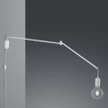 Kinkiet ścienny LINE Biały z ruchomym ramieniem , włącznik na kablu  Trio 200200131  | 4017807463002 noxbox lampynox www.lampynox.pl