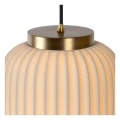 Lampa wisząca GOSSE Biała śr. 19,5cm. E27 Lucide 134350131  5411212134141 lampynox noxbox www.lampynox.pl 3.jpg