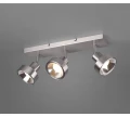 Lampa sufitowa  LEON Nikiel Mat 3 x ES111 Spot Trio 800700307  |4017807469264  noxbox lampynox www.lampynox.pl