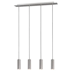 MARLEY Nikiel mat 4xGU10 Lampa wisząca Trio 312400407