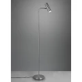 Regulowana lampa podłogowa stojąca MARLEY Nikiel mat GU10 Trio 412400107 | 4017807488777 noxbox lampynox www.lampynox.pl