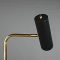 Regulowana lampa podłogowa stojąca MARLEY Mosiądz mat | Czarny GU10 Trio 412400108 | 4017807488760 noxbox lampynox www.lampynox.pl .jpg
