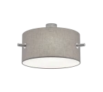 Camden Popiel | Nikiel 3xE27 Lampa sufitowa