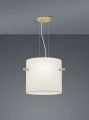 Lampa wisząca Camden Biały | Mosiądz 3xE27 Trio 308300308 | 4017807510645 noxbox lampynox www.lampynox.pl