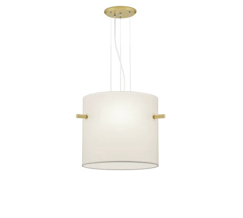Lampa wisząca Camden Biały | Mosiądz 3xE27 Trio 308300308 | 4017807510645 noxbox lampynox www.lampynox.pl