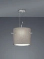 Lampa wisząca Camden Popiel | Nikiel 3xE27 Trio 308300307 | 4017807510638 noxbox lampynox www.lampynox.pl