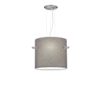 Camden Popiel | Nikiel 3xE27 Lampa wisząca