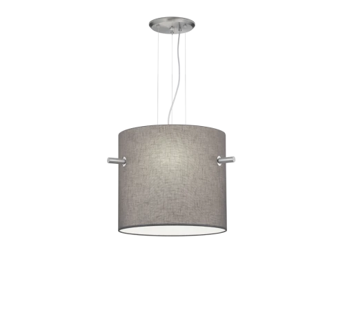 Lampa wisząca Camden Popiel | Nikiel 3xE27 Trio 308300307 | 4017807510638 noxbox lampynox www.lampynox.pl