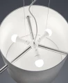 Lampa wisząca Camden Popiel | Nikiel 3xE27 Trio 308300307 | 4017807510638 noxbox lampynox www.lampynox.pl