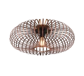 Lampa sufitowa JOHANN Antyczna miedź śr.50cm E27 Trio 606905062 | 4017807517668 noxbox lampynox www.lampynox.pl