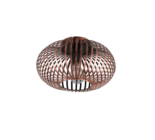 Lampa sufitowa JOHANN Antyczna miedź śr.30cm E27 Trio 606903062 | 4017807517644 noxbox lampynox www.lampynox.pl