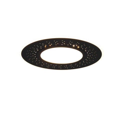 Lampa sufitowa VERUS Czarny mat śr.49cm LED DIM 44W 2700-6500K ściemnialny Trio 626910332 | 4017807506594 noxbox lampynox www.lampynox.pl