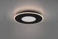 Lampa sufitowa VERUS Czarny mat śr.49cm LED DIM 44W 2700-6500K ściemnialny Trio 626910332 | 4017807506594 noxbox lampynox www.lampynox.pl