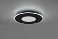 Lampa sufitowa VERUS Czarny mat śr.49cm LED DIM 44W 2700-6500K ściemnialny Trio 626910332 | 4017807506594 noxbox lampynox www.lampynox.pl