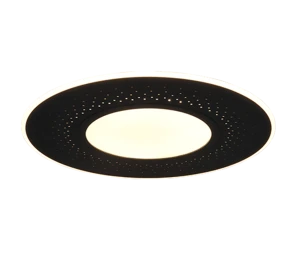VERUS Czarny mat śr.70cm LED DIM 70W 2700-6500K ściemnialny Lampa sufitowa
