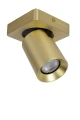 Spot NIGEL Matowe złoto | Mosiądz LED 5W Dim to warm CRI95 GU10 2200/3000K ściemnialny Lucide 09929/05/02 | 5411212092939 noxbox lampynox www.lampynox.pl