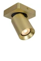 Spot NIGEL Matowe złoto | Mosiądz LED 5W Dim to warm CRI95 GU10 2200/3000K ściemnialny Lucide 09929/05/02 | 5411212092939 noxbox lampynox www.lampynox.pl
