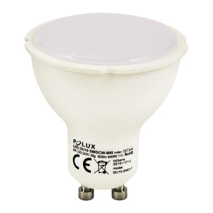 Reflektor LED POLUX PLATINUM GU10 9W 900lm 6400K 307354 ( na stanie 1szt.)