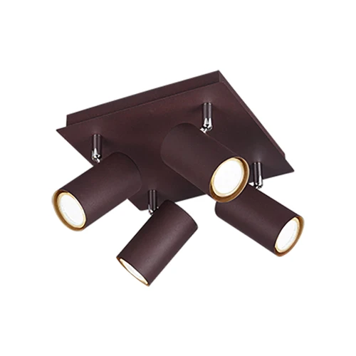 Spot MARLEY Miedź 4xGU10 Trio 802430424 | 4017807408683 noxbox lampynox www.lampynox.pl