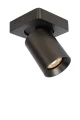 Spot NIGEL Stal czarna LED 5W Dim to warm CRI95 GU10 2200/3000K ściemnialny Lucide 09929/05/16 | 5411212092946 noxbox lampynox www.lampynox.pl