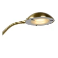Lampa podłogowa ZENITH Matowe złoto | Mosiądz 20W LED Dim. 3000K Ø25,4cm Lucide 19791/24/02 | 5411212194008 noxbox lampynox www.lampynox.pl