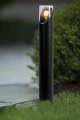 Ogrodowa lampa stojąca NORMAN Czarny wys. 65cm. E27 IP65 Lucide 15806/65/30 | 5411212151933 noxbox lampynox www.lampynox.pl
