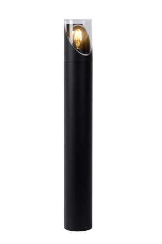 Ogrodowa lampa stojąca NORMAN Czarny wys. 65cm. E27 IP65 Lucide 15806/65/30 | 5411212151933 noxbox lampynox www.lampynox.pl