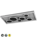 HARRIET Antracyt LED PILOT DIM Lampa sufitowa 45W 2500 + 3500K Lampa sufitowa