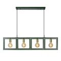 Lampa wisząca LUUK Zielony 4xE27 Lucide 00426/04/33 | 5411212108043 noxbox lampynox www.lampynox.pl