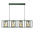 Lampa wisząca LUUK Zielony 4xE27 Lucide 00426/04/33 | 5411212108043 noxbox lampynox www.lampynox.pl