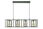 LUUK Zielony 4xE27 Lampa wisząca