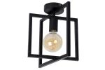 LUUK Czarny E27 Lampa sufitowa