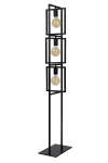 LUUK Czarny 3xE27 Lampa podłogowa