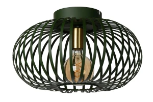 MANUELA Zielona Ø40cm. E27 Lampa sufitowa