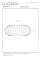 Lampa sufitowa MANUELA Zielona Ø40cm. E27 Lucide 78174/40/33 | 5411212782809 noxbox lampynox www.lampynox.pl