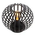 Lampa stołowa MANUELA Czarna Ø25,5cm. E27 Lucide 78574/25/30 | 5411212782786 noxbox lampynox www.lampynox.pl
