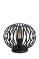 Lampa stołowa MANUELA Czarna Ø25,5cm. E27 Lucide 78574/25/30 | 5411212782786 noxbox lampynox www.lampynox.pl