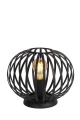 Lampa stołowa MANUELA Czarna Ø25,5cm. E27 Lucide 78574/25/30 | 5411212782786 noxbox lampynox www.lampynox.pl
