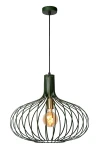 MANUELA Zielona Ø 65cm. E27 Lampa wisząca